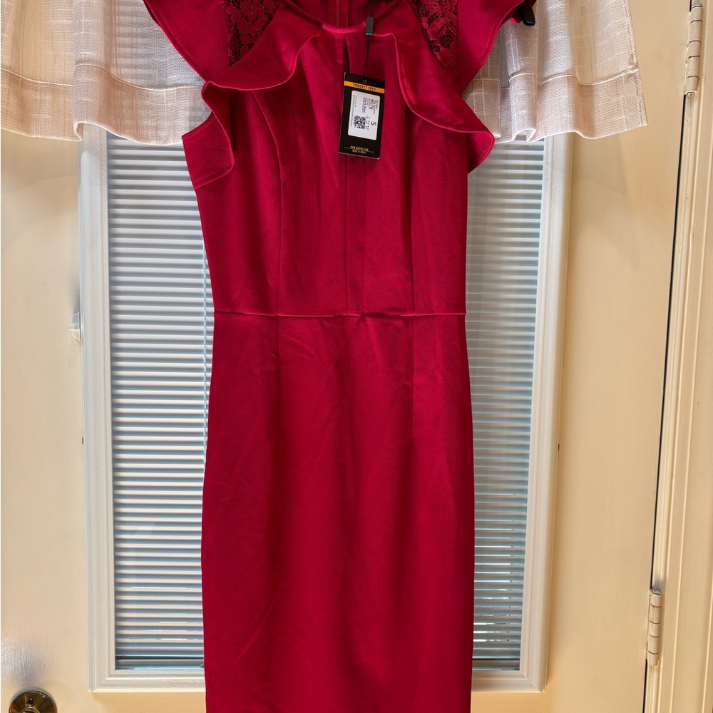 Elegant Red Women's Dress